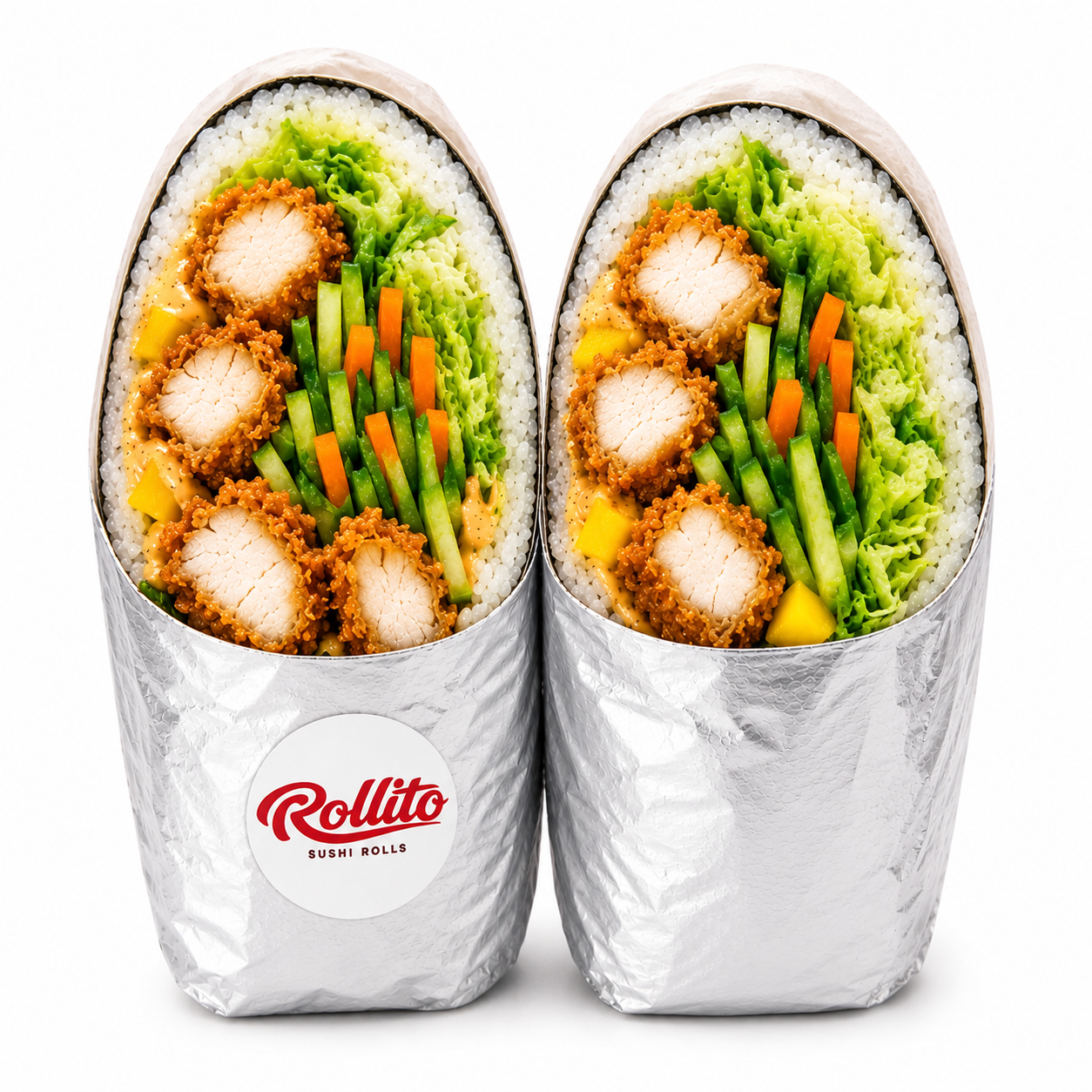 Crispy Chicken Burrito 🍗